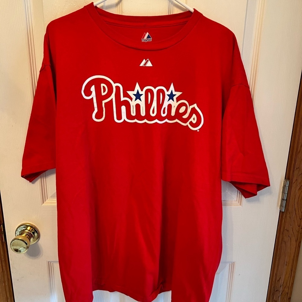 Majestic Red Phillies Men’s XL T-Shirt